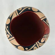 Vintage Jemez Pueblo Polychrome Pottery by C Laretto