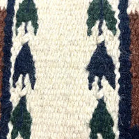 Vintage Mexican Navajo Style Wool Yei Rug