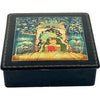 vintage Russian Fairy Tale Paper Mache Lacquer Box