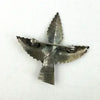 Vintage Native American Silver Palm Brooch Signed