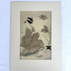 Vintage Offset Lithograph Print Hosoda Eishi