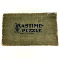 Vintage Pastime Puzzle Wood Jigsaw Puzzle 105 Pieces