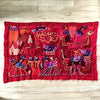 Vintage Peruvian Handmade Wall Hanging Tapestry