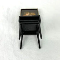 Vintage Russian Kholui Lacquer Miniature Potrait Easel