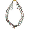 Vintage Seven Strand Santo Domingo Treasure Necklace