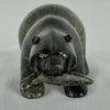 Vintage Soapstone Bear Carving by RFJ Noel Canada