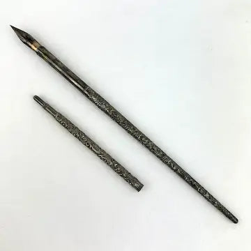 Vintage Sterling Silver Dip Pen and Mechanical Pencil Set