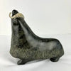 Vintage Stone Walrus Sculpture Signed L Kootoo