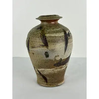 Vintage Stoneware Studio Pottery Vase Signed