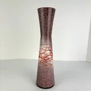 Vintage Threaded Venetian Glass Vase