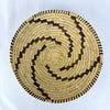 Vintage Tohono Oodham Hand Woven Shallow Bowl