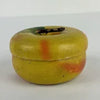 Vintage Turned Wood Box Shaped like an Apple