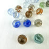 Vintage Vitro Agate Caged Cat Eye Marbles