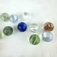 Vintage Vitro Agate Caged Cat Eye Marbles