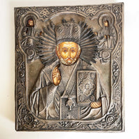 Russian Icon of St Nicholas