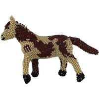 Zuni Beaded Fetish Horse by Tildon Martzas