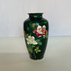 Japanese Vintage Cloisonne Vase With Peony Motif