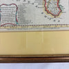 Antique Hand Colored Map of Oxfordshire England by Eman Bowen