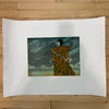 Vintage Signed Limited Edition Etching by Saint Clair Cemin