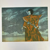 Vintage Signed Limited Edition Etching by Saint Clair Cemin