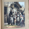 Early 1800s French Album of 50 Chromolithographs